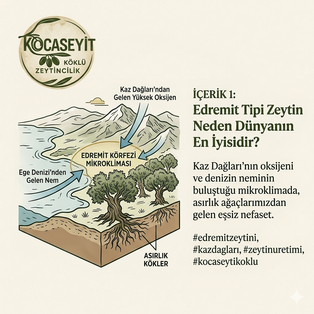 Edremit Tipi Zeytin Neden Dünyanın En İyisidir?